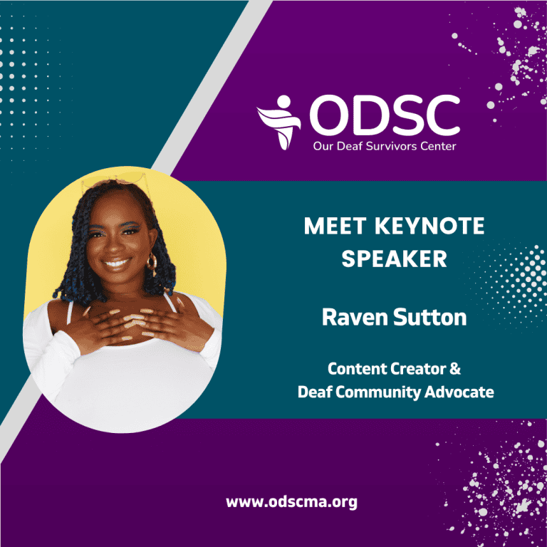 ODSC Keynote Speaker flyer, Raven Sutton